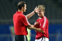 Fussball International  U 17 Weltmeisterschaft         ViertelfinaleEngland - DeutschlandEngland vs. Germany