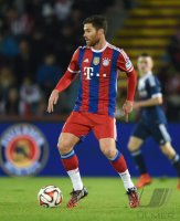 FUSSBALL 1. Bundesliga 2014/2015:  Xabi Alonso (FC Bayern Muenchen)