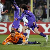 FUSSBALL  International CHL 09/10: AC Florenz - Bayern Muenchen