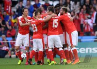 Fussball International Europameisterschaft 2016: Rumaenien - Schweiz