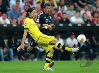 Fussball 1. Bundesliga, Supercup: FC Bayern Muenchen - Borussia Dortmund