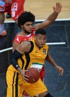 Basketball 1. Bundesliga 2013/2014 Testspiel: Walter Tigers Tuebingen - Antwerpen Giants