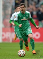 Fussball, 1. Bundesliga  Saison 2014/2015: SV Werder Bremen - Borussia Moenchengladbach