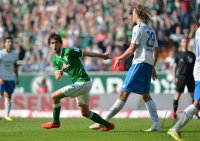 Fussball, 1. Bundesliga  Saison 2013/2014: SV Werder Bremen - 1899 Hoffenhein