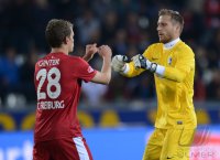 Fussball 1. Bundesliga  Saison 2012/2013: Torwart Oliver Baumann (SC Freiburg)