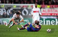 FUSSBALL  International CHL 09/10 : VfB Stuttgart -  FC Barcelona