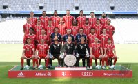 Fussball 1. Bundesliga 2017/2017: Fototermin beim FC Bayern Muenchen