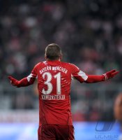 Fussball 1. Bundesliga : Bastian Schweinsteiger (FC Bayern Muenchen)