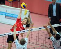 Volleyball 1. Bundesliga  08/09  TV Rottenburg - VC Leipzig