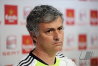 FUSSBALL International  COPA DEL REY  10/11:  Trainer Jose Mourinho (Real Madrid)