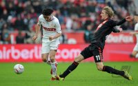 Fussball: 1. Bundesliga Saison 2010/2011: Leverkusen - Stuttgart