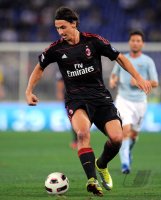FUSSBALL SERIE A:  Zlatan Ibrahimovic (AC Mailand)