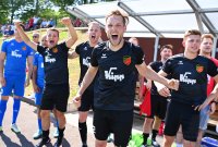 Fussball Relegation zur Oberliga, Rueckspiel 21/22: FC Holzhausen - FC Denzlingen
