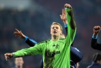 Fussball DFB Pokal 10/11 : JUBEL Torwart Manuel Neuer (FC Schalke 04)