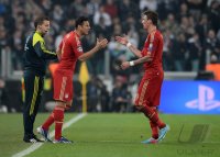 FUSSBALL INTERNATIONAL CHL VIERTELFINALE 12/13: Juventus Turin - FC Bayern Muenchen