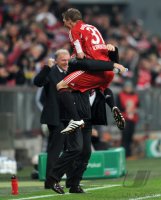 Fussball DFB Pokal 10/11 : FC Bayern Muenchen - SV Werder Bremen