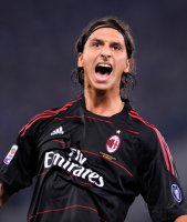 FUSSBALL SERIE A:  Zlatan Ibrahimovic (AC Mailand)