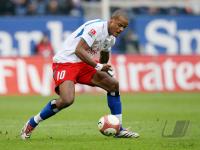 Fussball 1. Bundesliga: Hamburg, DE JONG Einzelaktion