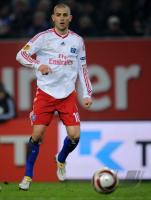 FUSSBALL, EUROPA LEAGUE GRUPPENPHASE: Hamburger SV, PETRIC Einzelaktion