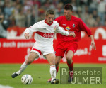 FUSSBALL 1. Bundesliga Spielszene VfB Stuttgart  -  SC Freiburg