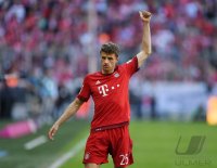 Fussball 1. Bundesliga  Saison 2015/2016: FC Bayern Muenchen - Borussia Moenchengladbach