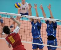 Volleyball EM  Qualifikationsturnier in Tuebingen: Estland -  Montenegro: