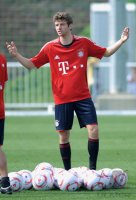 Fussball 1. Bundesliga 2010/2011 Trainingslager FC Bayern Muenchen : Thomas Mueller
