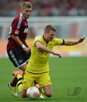 Fussball 1. Bundesliga, Saison 2012/2013: 1. FC Nuernberg - Borussia Dortmund
