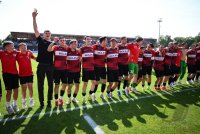 Fussball Relegation zur Regionalliga Sued  2024/2025   
TSG Balingen - Tuerk Guecue Friedberg