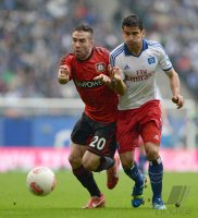 Fussball, 1. Bundesliga Saison 2012/2013: Hamburger SV - Bayer 04 Leverkusen