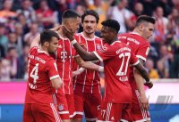 Fussball  1.Bundesliga   Saison 17/18: FC Bayern Muenchen - Borussia Moenchengladbach