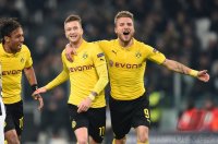 Fussball CHL 14/15 Achtelfinale: JUBEL Borussia Dortmund