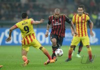 Fussball Champions League 13/14: AC Mailand - FC Barcelona