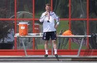 Fussball 1. Bundesliga: Training beim FC Bayern Muenchen