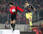 Fussball DFB-Pokal: Hannover - Dortmund, Zweikampf