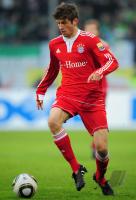 FUSSBALL, 1. BUNDESLIGA, 21. Spieltag: Bayern, MUELLER Einzelaktion