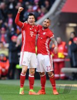 Fussball 1. Bundesliga Saison 2016/2017: FC Bayern Muenchen - Eintracht Frankfurt