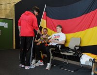 Fussball: Deutsche Nationalmannschaft Werbedreh Mercedes Benz