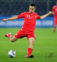 Fussball International Testspiel: Alexander Ryazantsev (Russland)