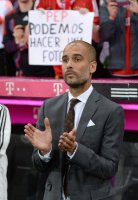 Fussball  1. Bundesliga Saison 2013/2014: FC Bayern Muenchen - Borussia Moenchengladbach