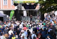 Politik, Wahlkampf Buendnis 90/Die Gruenen: Gruenen Bundesvorsitzender Robert Habeck