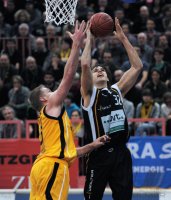 Basketball  1. Bundesliga  10/11   Walter Tigers Tuebingen - EnBW Ludwigsburg