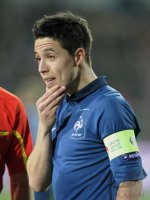 FUSSBALL INTERNATIONAL:  Samir NASRI (Frankreich)
