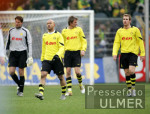 Fussball 1. Bundesliga: Dortmund - Gladbach, enttaeuschte Dortmunder