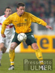 Fussball International: Glasgow, THOMPSON  Einzelaktion