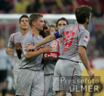 Fussball Ligapokal FC Bayern Muenchen - VfB Stuttgart