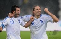 Fussball International  Play Off,  JUBEL GRIECHENLAND