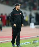 Fussball International Gulf Cup 2013:  Trainer Hakim Shaker (Irak)