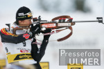 Biathlon WM - Denkinger am Schiesstand