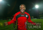 FUSSBALL 2.BL   SSV Reutlingen JUBEL; Torschtze Adobowale Ogungbure (SSV)
